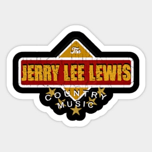 Jerry Lee Lewis Art Drawing Sticker